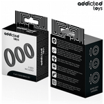 Addicted Toys - Set de Anillos Planos de Silicona