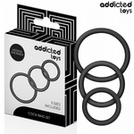 Addicted Toys - Conjunto de Anéis de Silicone Modelo 2