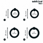 Addicted Toys - Conjunto de Anéis de Silicone de Pressão