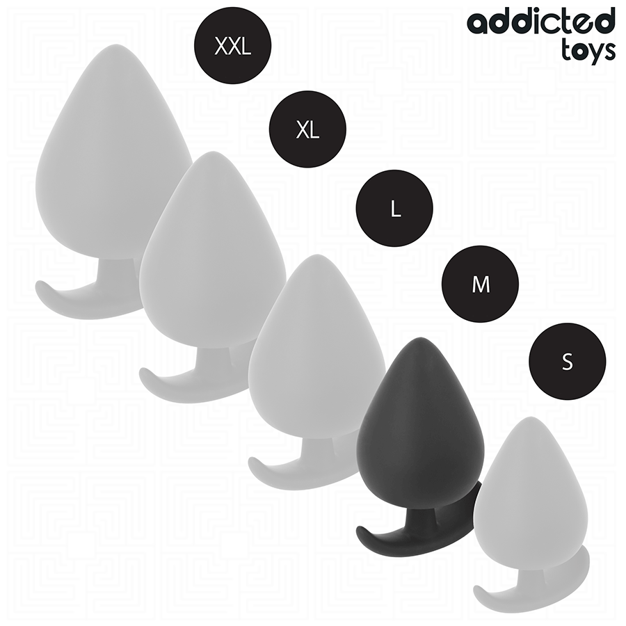 Addicted Toys -Plug Anal Tamanho M 6,6 cm