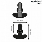 Addicted Toys -Plug Anal Oco Tamanho M 9,6 cm