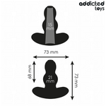 Addicted Toys -Plug Anal Oco Tamanho S 7,3 cm