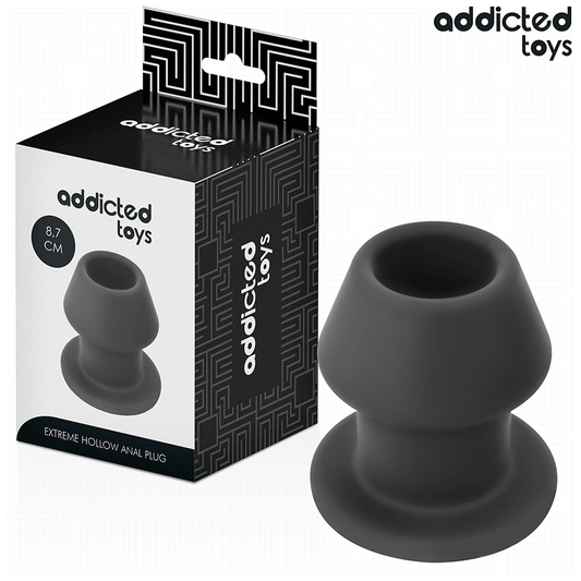 Addicted Toys -Plug Anal Extremo Oco Tamanho M 8,7 cm
