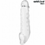 Addicted Toys - Vaina de Pene Transparente Talla M 27 cm