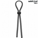 Addicted Toys - Anillo para el pene de silicona de lazo único