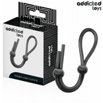 Addicted Toys - Cuerda de silicona para el pene de doble lazo