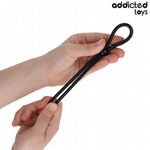 Addicted Toys - Anillo para el pene de silicona de lazo único