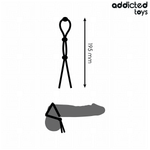 Addicted Toys - Corda de Silicone Para O Pénis de Triplo Loop