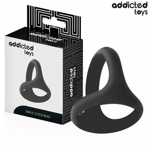 Addicted Toys - Anel Triplo Grosso para o Pênis