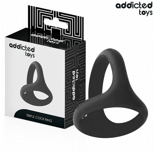Addicted Toys - Anel Triplo Grosso para o Pênis
