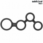 Addicted Toys - Anillo Para Pene Con Separadores Para Testículos