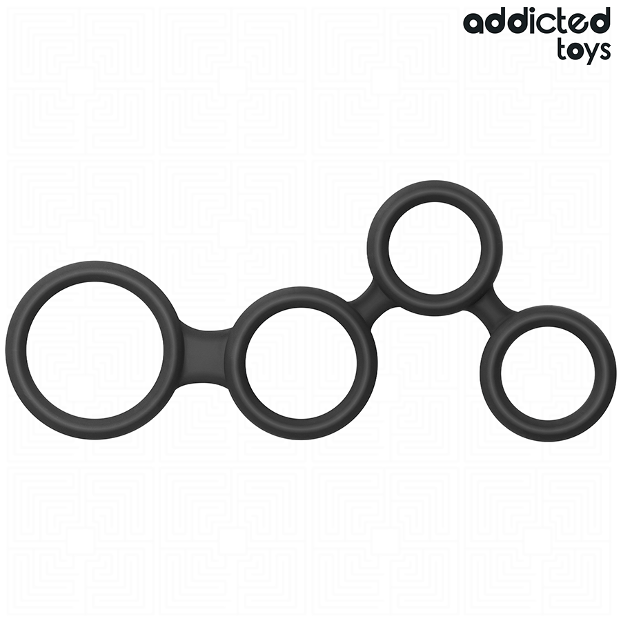Addicted Toys - Anillo Para Pene Con Separadores Para Testículos