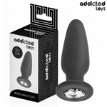 Addicted Toys -Plug Anal Com Joia Tamanho M 10,4 cm
