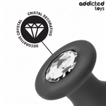 Addicted Toys -Plug Anal Com Joia Tamanho M 10,4 cm