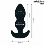 Addicted Toys -Plug Anal Tamanho L 11,7 cm