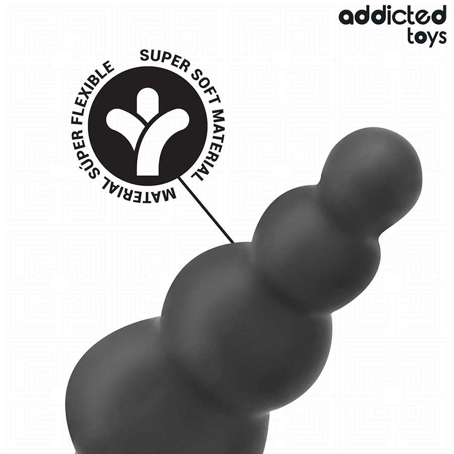Addicted Toys -Plug Anal Com Anel Modelo 5