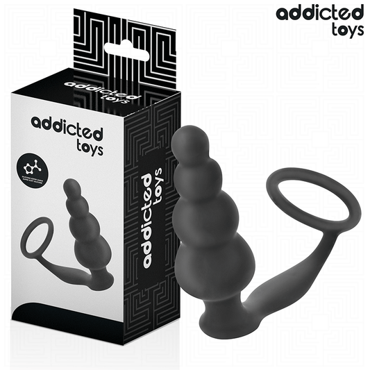 Addicted Toys -Plug Anal Com Anel Modelo 5