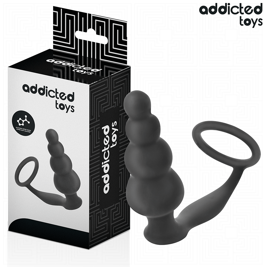 Addicted Toys -Plug Anal Com Anel Modelo 5