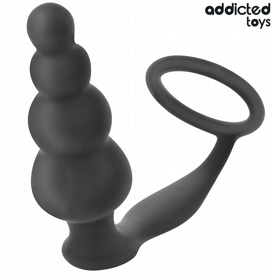 Addicted Toys -Plug Anal Com Anel Modelo 5