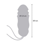Toyjoy - Felicidade Sunn Side Para Cima e Para Baixo Vibrador Fúcsia Controle Remoto