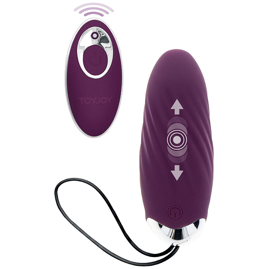 Toyjoy - Felicidad Vibrador Eggstavagante con Mando a Distancia Morado