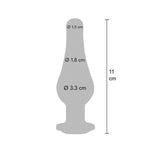 Toyjoy -Plug Anal Médio Diamond Bum Bijou Anal Play