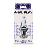 Toyjoy -Plug Anal Médio Diamond Bum Bijou Anal Play