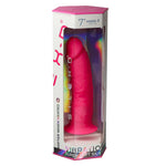 Silexd - Modelo de Pénis Realista 2 Rosa + Controle Remoto Lrs 17 cm