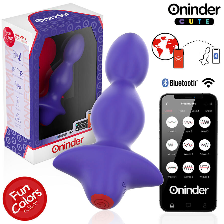 Oninder Cute -Plug Anal Vibrante Love Butt - Aplicativo Mundial Gratuito