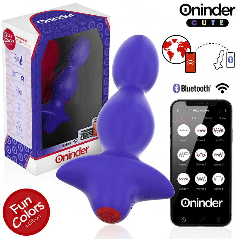 Oninder Cute -Plug Anal Vibrante Love Butt - Aplicativo Mundial Gratuito