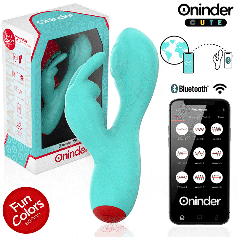 Oninder Cute - Love Bunny Vibrador Clítoris Punto G - Aplicación Mundial Gratuita