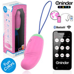 Oninder Cute - Huevo Vibratorio Giratorio Love Pleasure 360 Silicona - Aplicación Mundial Gratuita