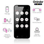 Oninder Cute - Huevo Vibratorio Giratorio Love Pleasure 360 Silicona - Aplicación Mundial Gratuita