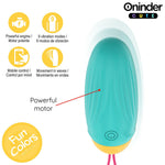 Oninder Cute - Huevo de silicona vibrogiratorio Love Pleasure - Aplicación mundial gratuita