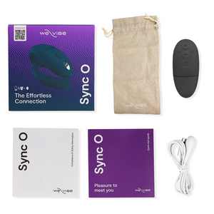 We-Vibe - Sync o Vibrador Flexível Controle Remoto Verde Escuro