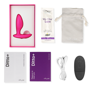 We-Vibe - Ditto+ Vibrador Anal Plug Rosa