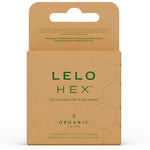 Lelo - Caja de Preservativos Orgánicos Hex 3 Unidades
