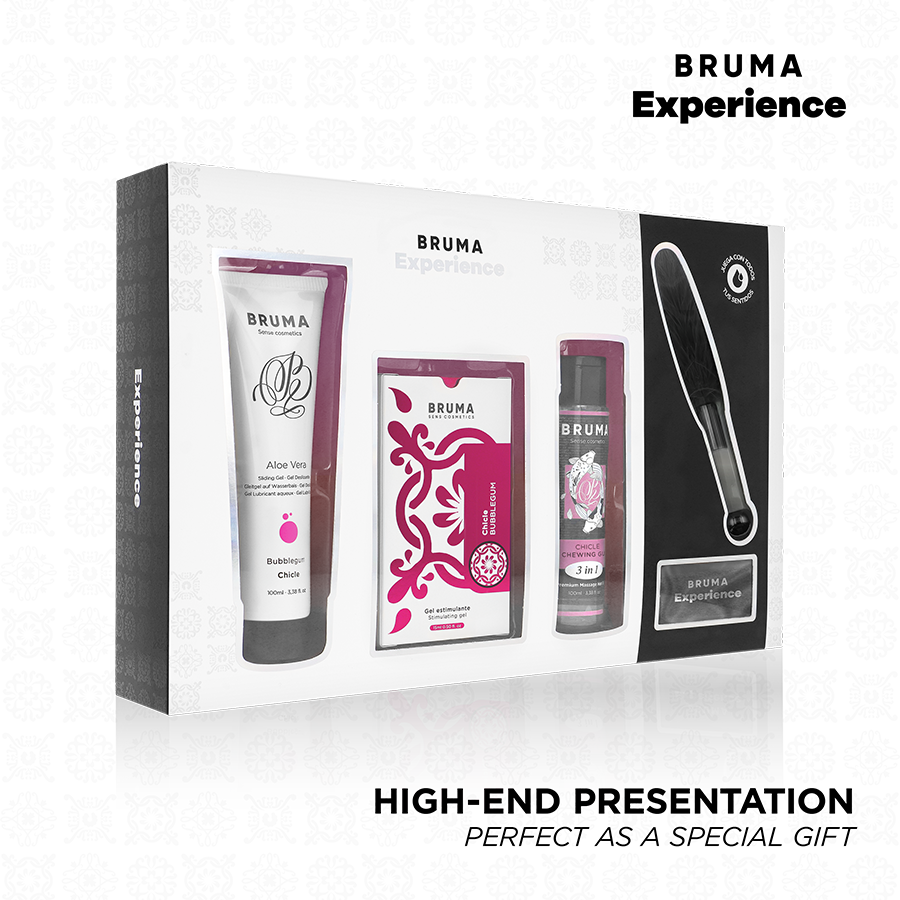 Bruma Xperience - Kit de Chiclete Tentação Com Potencializador de Orgasmo