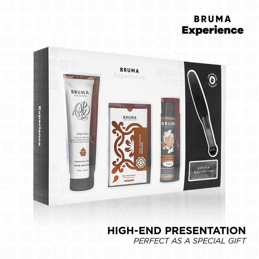 Bruma Xperience - Kit de Tentação Doce Americana Tart Com Potencializador de Orgasmo