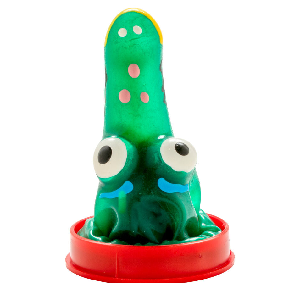 Condomerie - Preservativos Novidades Pintados à  Mão Modelo Crocodilo 1