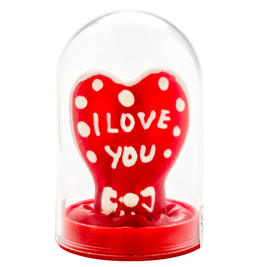 Condomerie - Preservativos Novedades Pintados a Mano Corazón - Te Amo Modelo 1