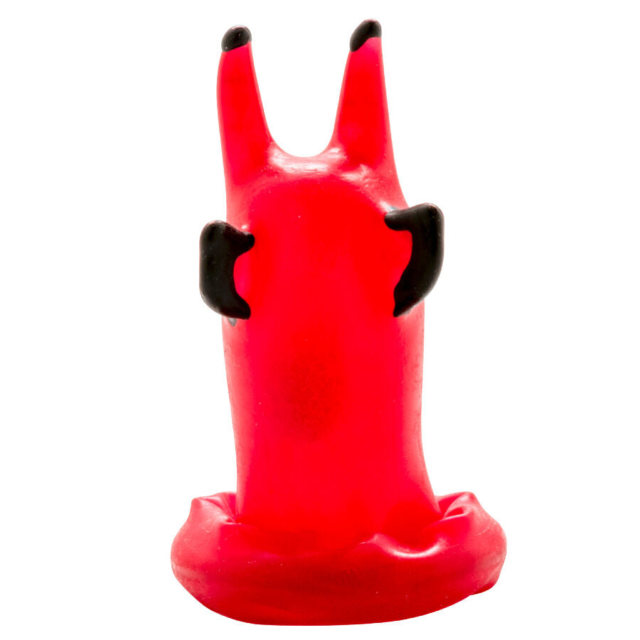 Condomerie - Preservativos Novedades Pintados a Mano Red Devil