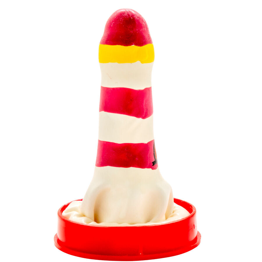 Condomerie - Preservativos Novedades Pintados a Mano Faro