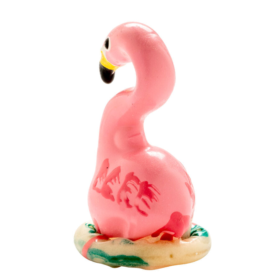 Condomerie - Preservativos Novidades Pintados à  Mão Flamingo Rosa