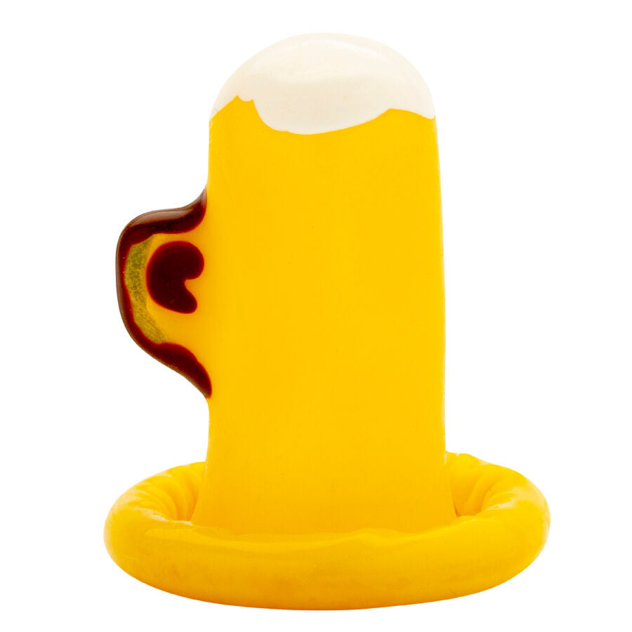 Condomerie - Preservativos Novidades Pintados à  Mão Copo de Cerveja