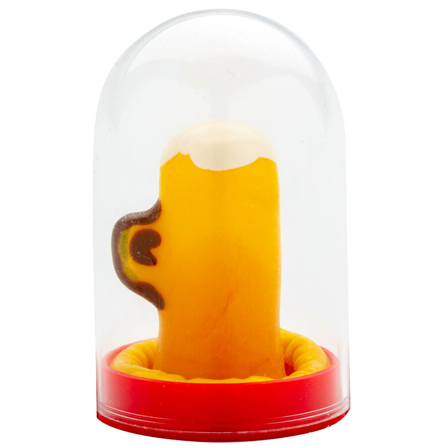 Condomería - Preservativos Novedades Pintados a Mano Vaso de Cerveza