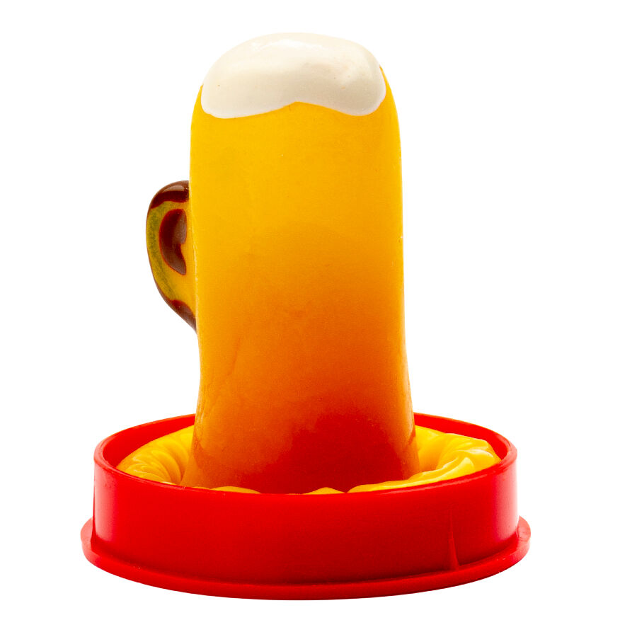 Condomería - Preservativos Novedades Pintados a Mano Vaso de Cerveza
