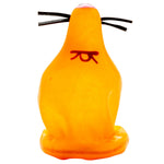 Condomerie - Preservativos Novidades Pintados à  Mão Fox Colados