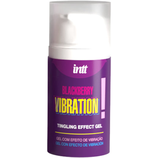 Intt Releases - Gel Vibrante Líquido Sabor Amora 15 ml