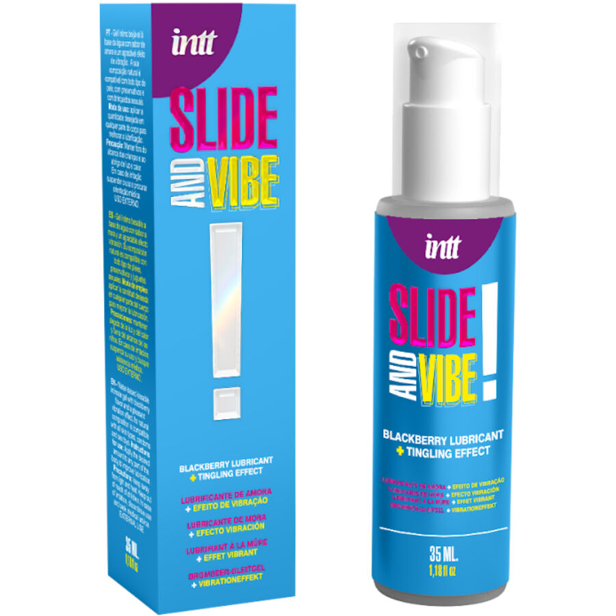 Intt Releases - Lubrificante Vibratório Beijável à  Base de Água 35 ml